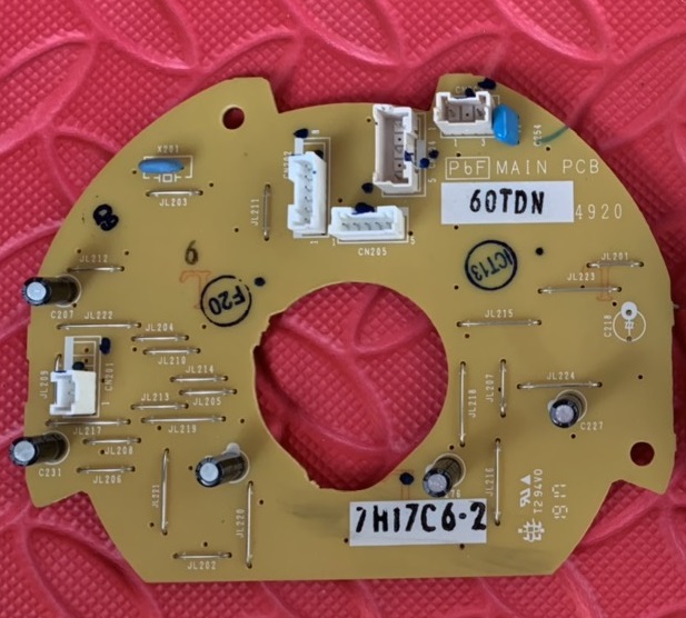Bo mạch điều khiển quạt trần model f-60tdn-