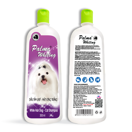 Sữa tắm cho chó lông trắng fay palma whiting 300ml