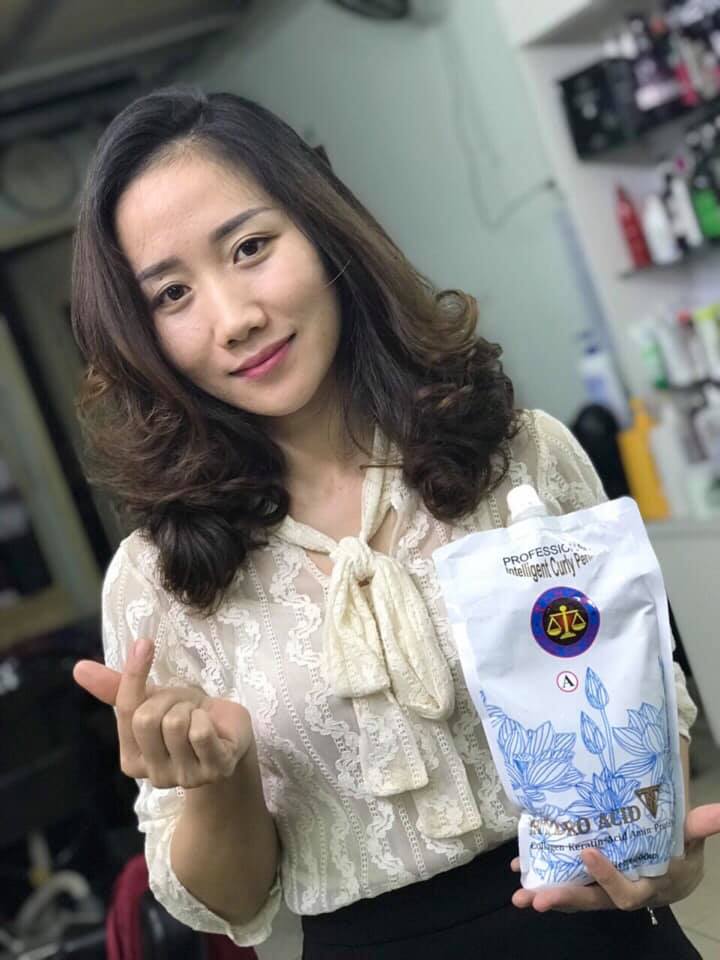 Thuốc uốn tóc thông minh tnt hydro acid 1000ml*2