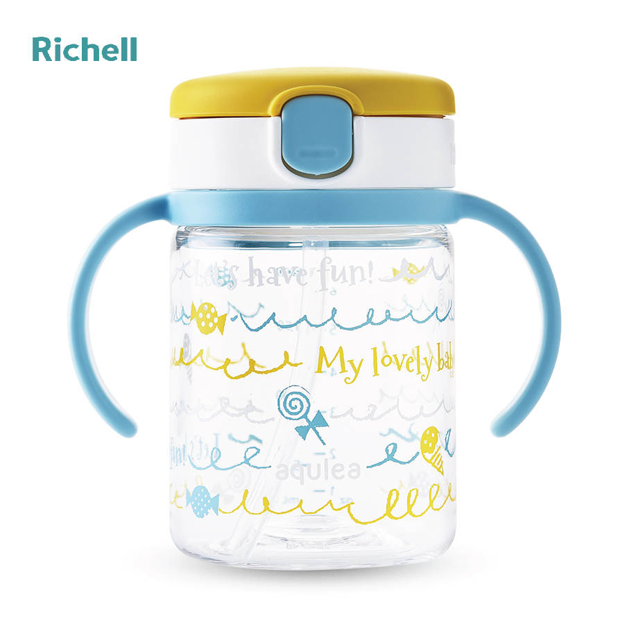 BÌNH ỐNG HÚT AQ RICHELL 200ML VÀNG SWEET