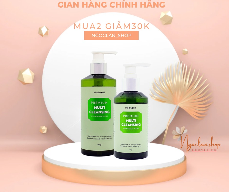 Sữa rửa mặt Bio Multi Cleansing công nghệ tế bào gốc organic - Mediworld