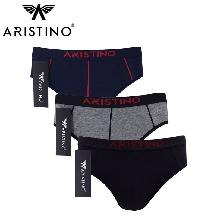 Sịp tam giác chất cotton Aristino AC-02 kiểu dáng trẻ trung, không phai màu, không bai nhão