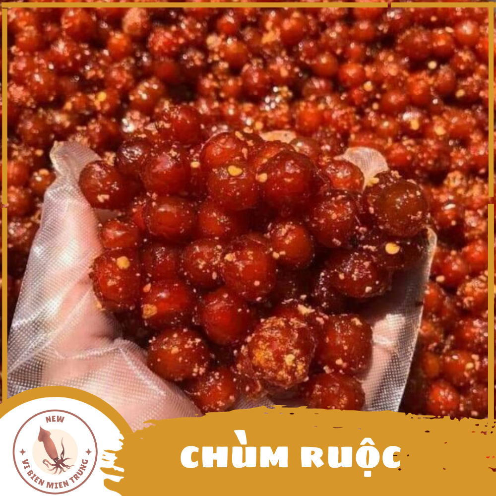 Chùm ruột muối ớt loại 1 Vị Biển 200gr, Chùm ruột rim muối ớt, trái cây rim thơm ngon hu pet