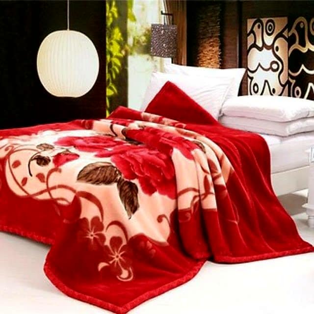 Chăn nhung dày 2 lớp 1m6 x 2m