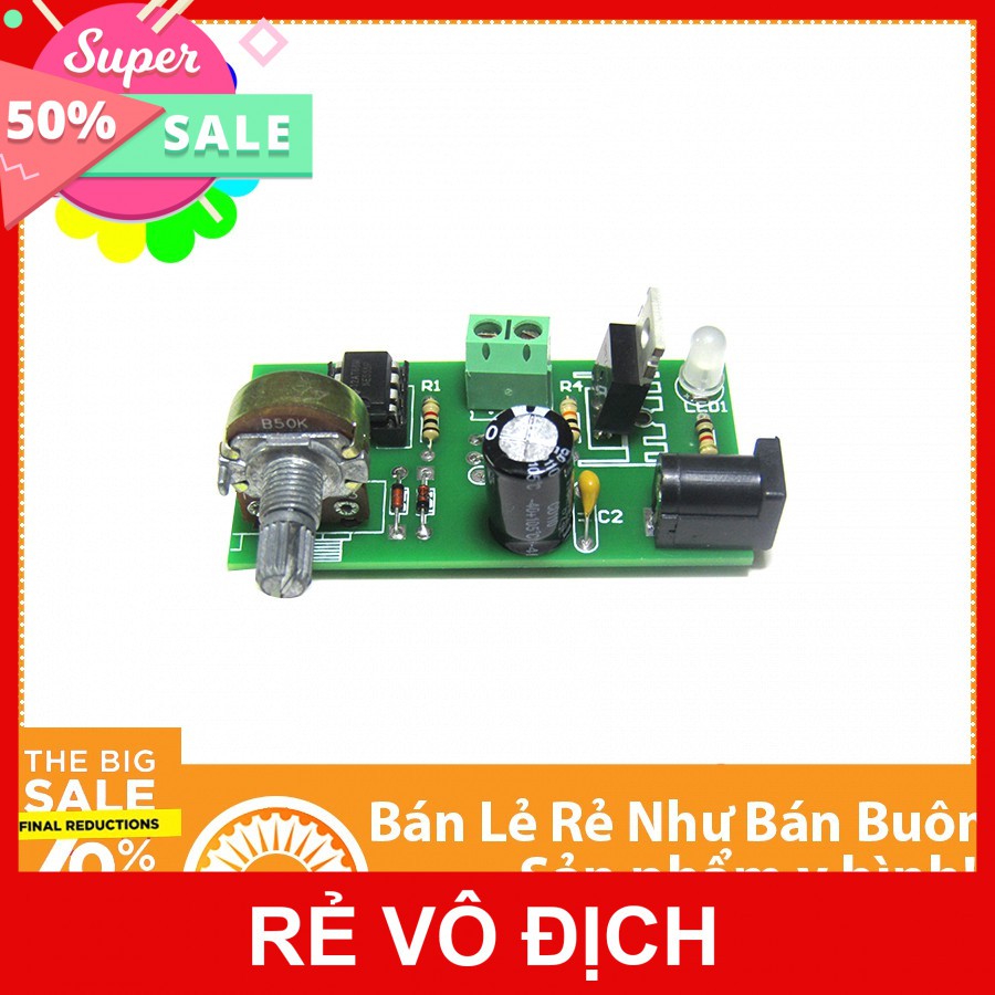 Điều tốc motor 12dc mạch điều khiển tốc độ động cơ