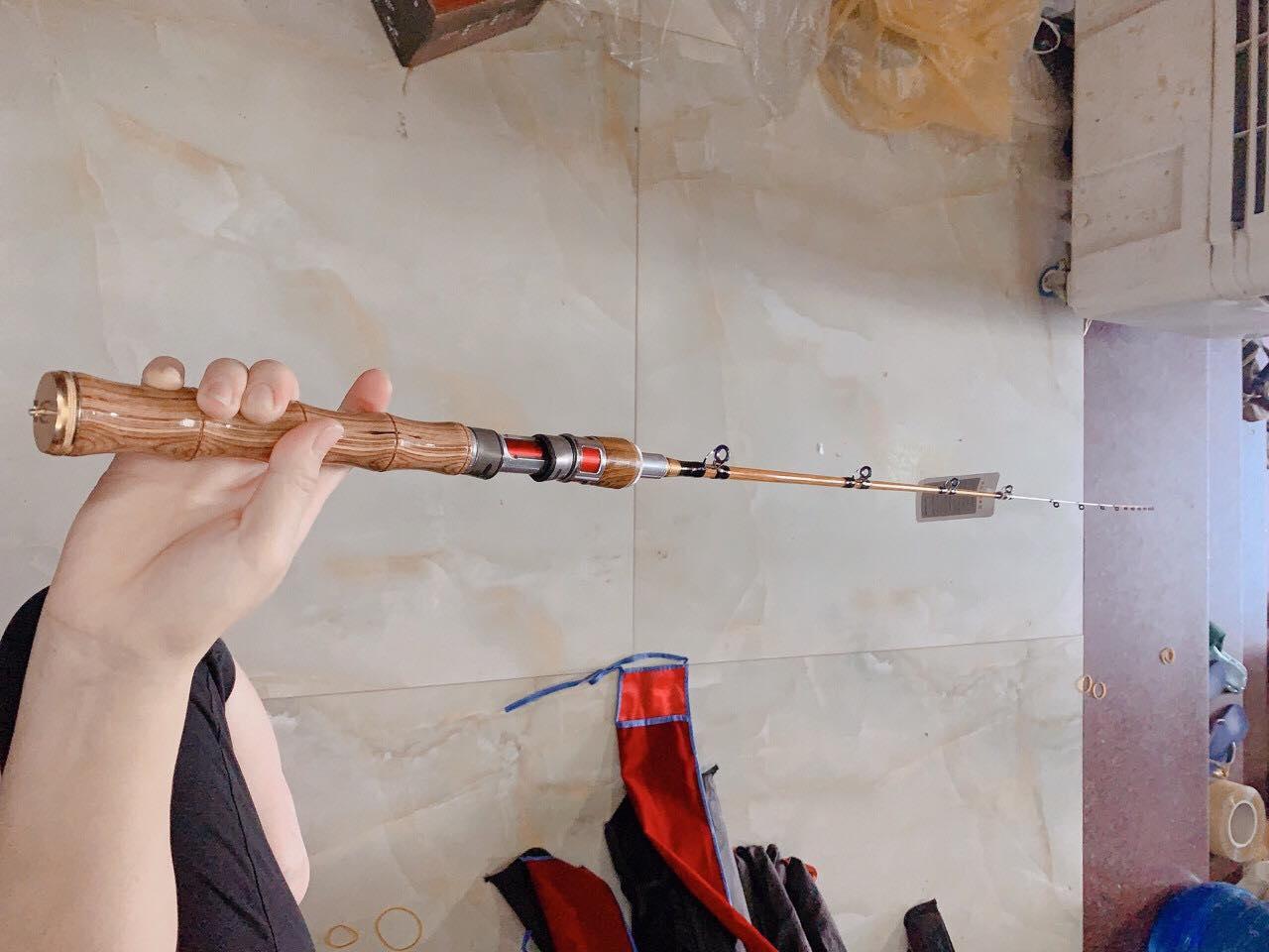 Cần Câu Tôm 1m5 Cán Gỗ Siêu Đẹp mới về - Cần Câu Tuân Béo Kinh Chào AE