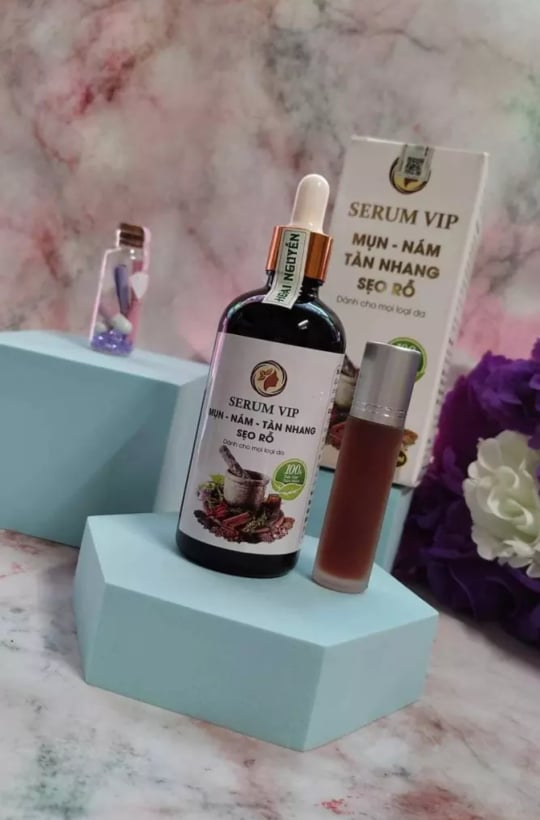 Serum vip mụn nám tàn nhang sẹo rỗ