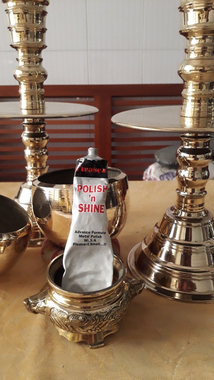 KEM ĐÁNH BÓNG KIM LOẠI, Tuýp 32gr  - Polish (Đánh bóng lư đồng)