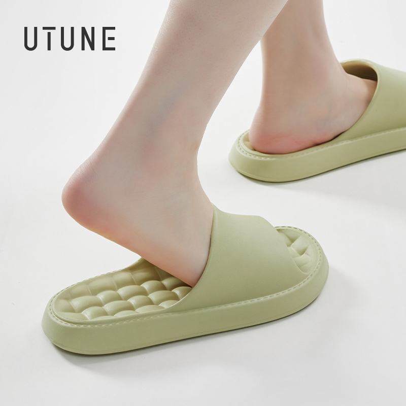 UTUNE Giày Sandal Nam Nữ Dép đi trong nhà Giày phòng tắm Mùa hè
