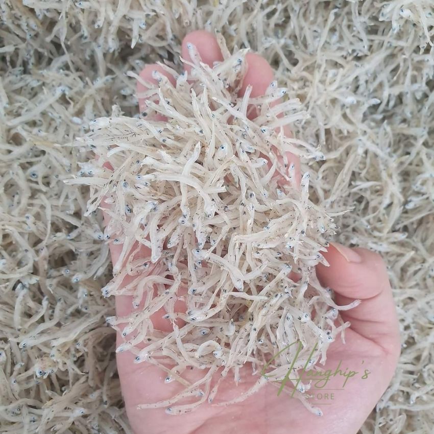 Khô cá cơm mờm sữa. cá khô/ khô cá cơm sữa loại đặc biệt, không vụn nát. cá mờm cơm gói 500gr