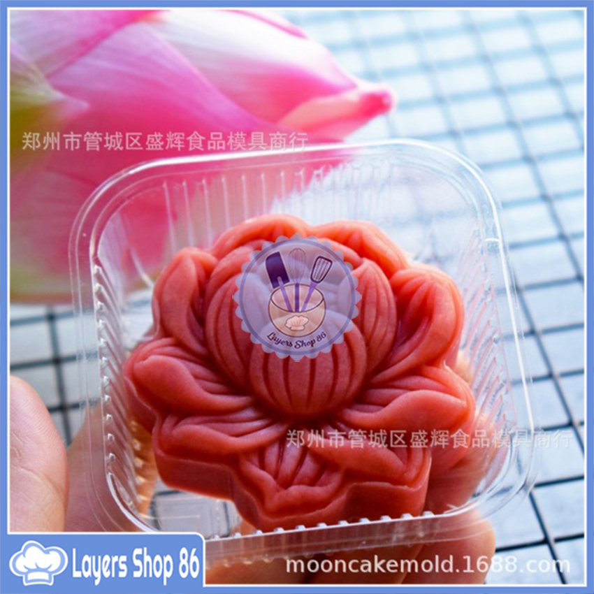 Bộ/ SET Khuôn Nén Lò Xo Làm Bánh Trung Thu Hoa Sen, Cúc  3D 80gr, Khuôn trung thu 2019 mẫu hoa sen 80g mẫu 151, Bộ Khuôn Nén Lò Xo Làm Bánh Trung Thu Hoa Cúc 3D 80gr MS151, LAyersshop86, Khuôn trung thu, khuôn nhấn lò xo hàng loại đẹp