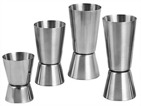 Đong inox jigger 2 đầu