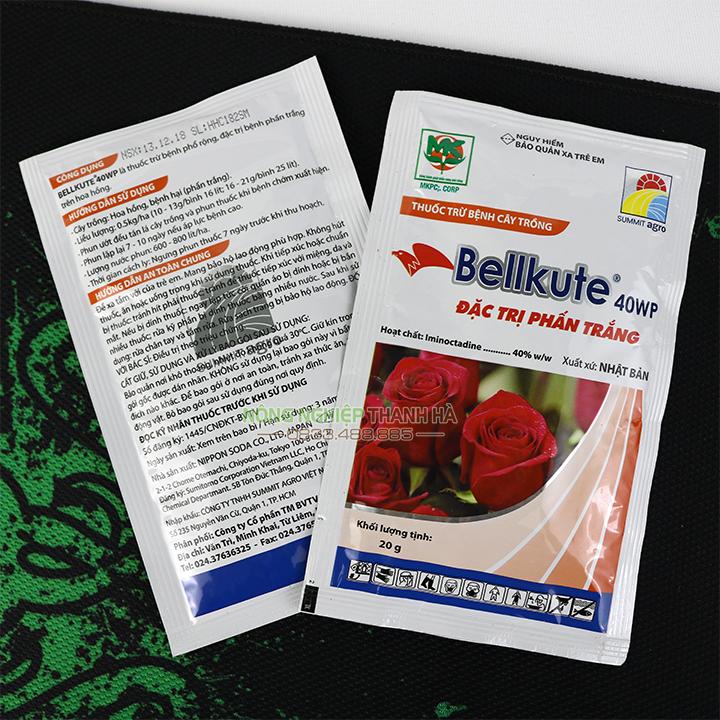 Trừ phấn trắng trên hoa hồng Bellkute 20g