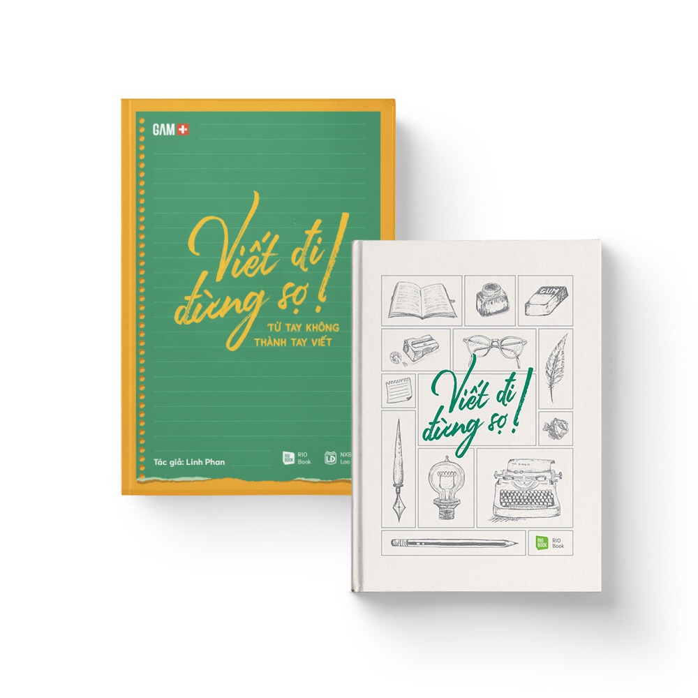 Sách - Viết đi đừng sợ! Từ tay không thành tay viết (Tặng kèm sổ tay thiết kế )