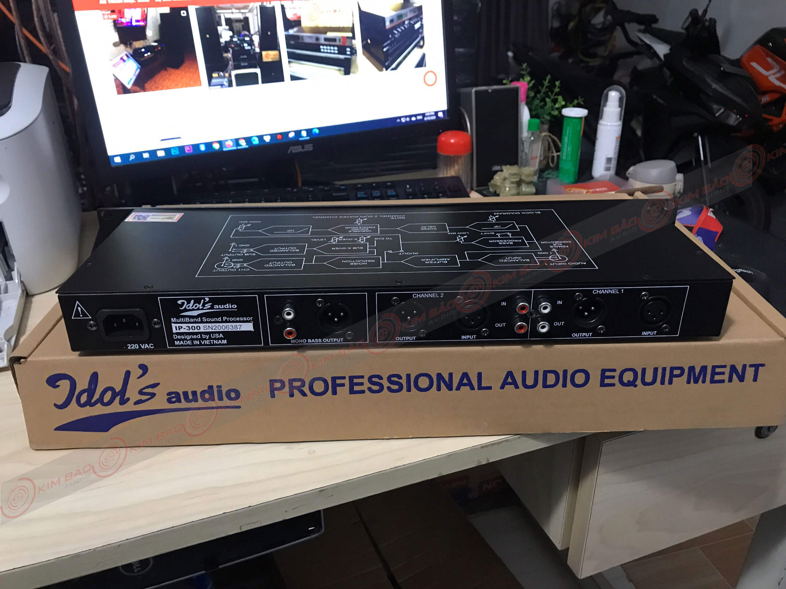 Máy nâng tiếng idol ip300