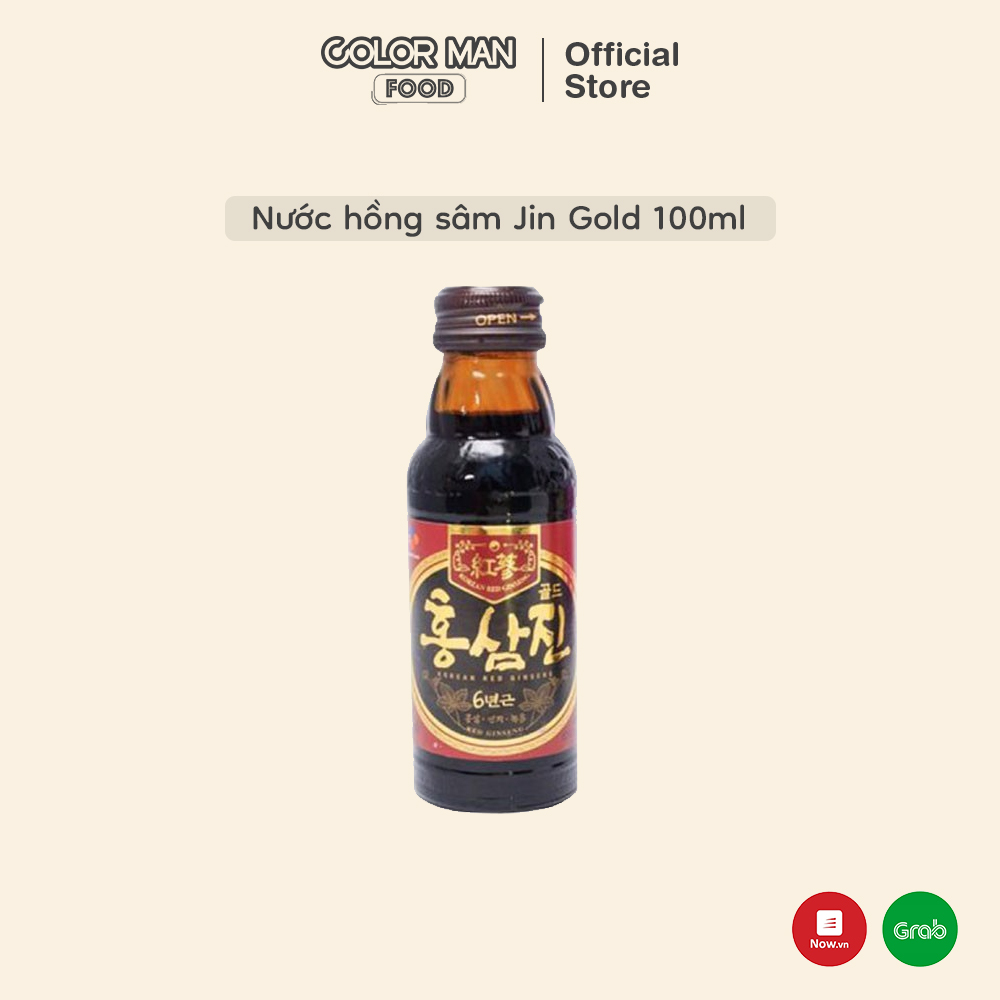 Nước hồng sâm jin gold 100ml