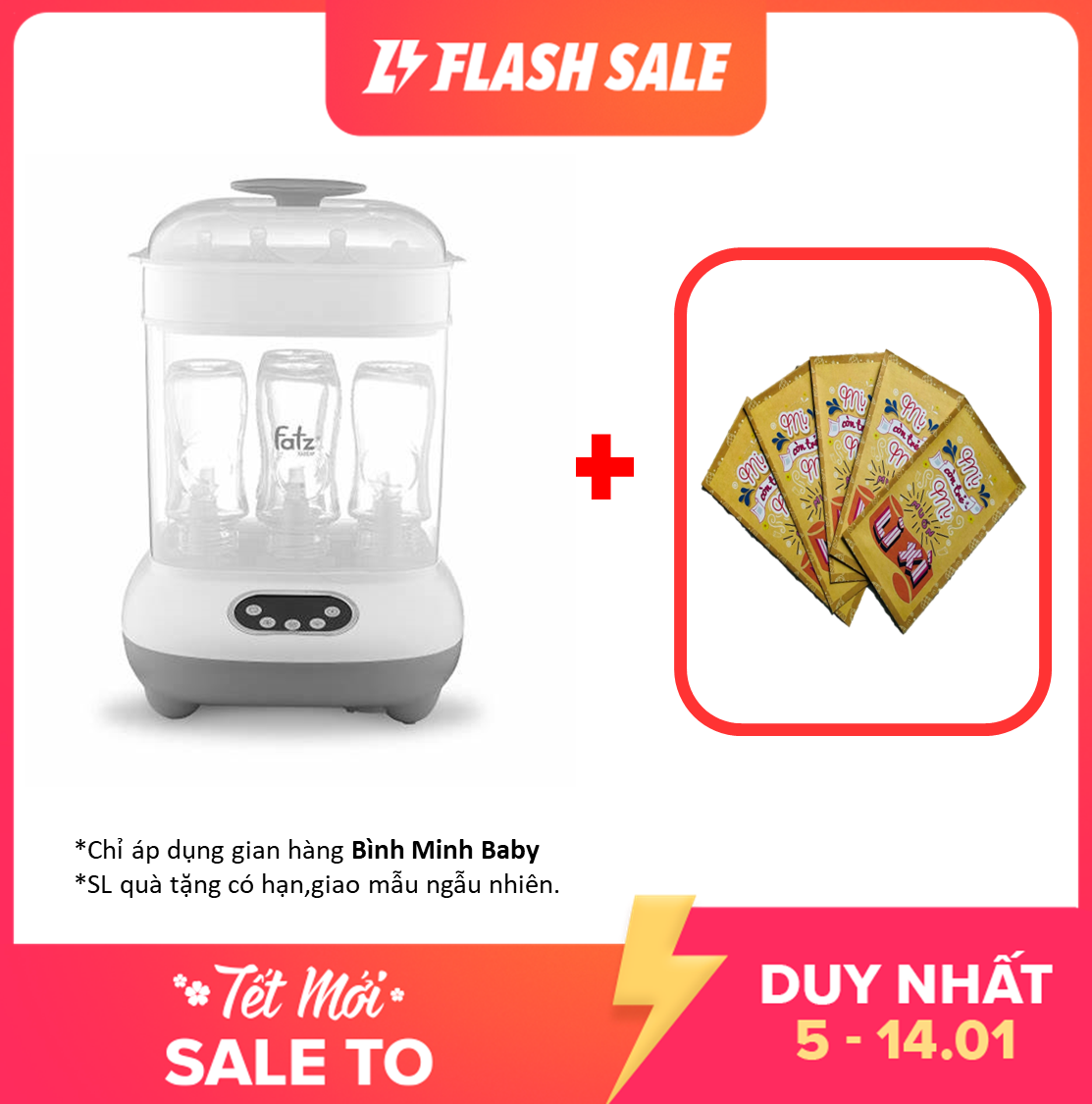 [HCM]MÁY TIỆT TRÙNG SẤY KHÔ ĐIỆN TỬ FB4909SL