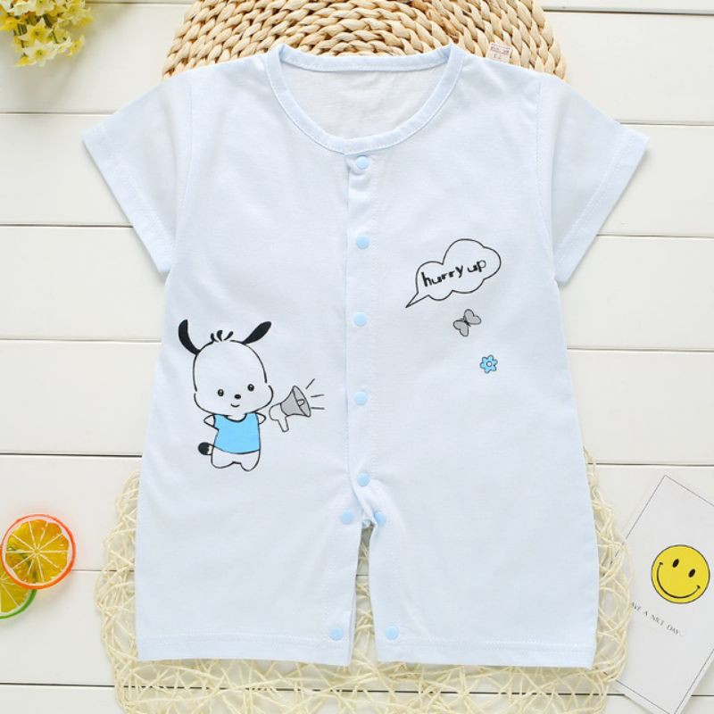 Áo Body suit mùa hè cho trẻ em, áo body cộc tay quảng châu size từ 6-11kg