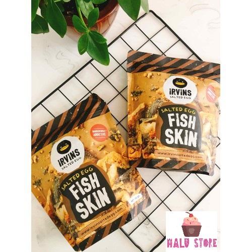 [SIÊU HOT] Da cá lắc trứng muối IRVINS Singapore gói nhỏ 105g