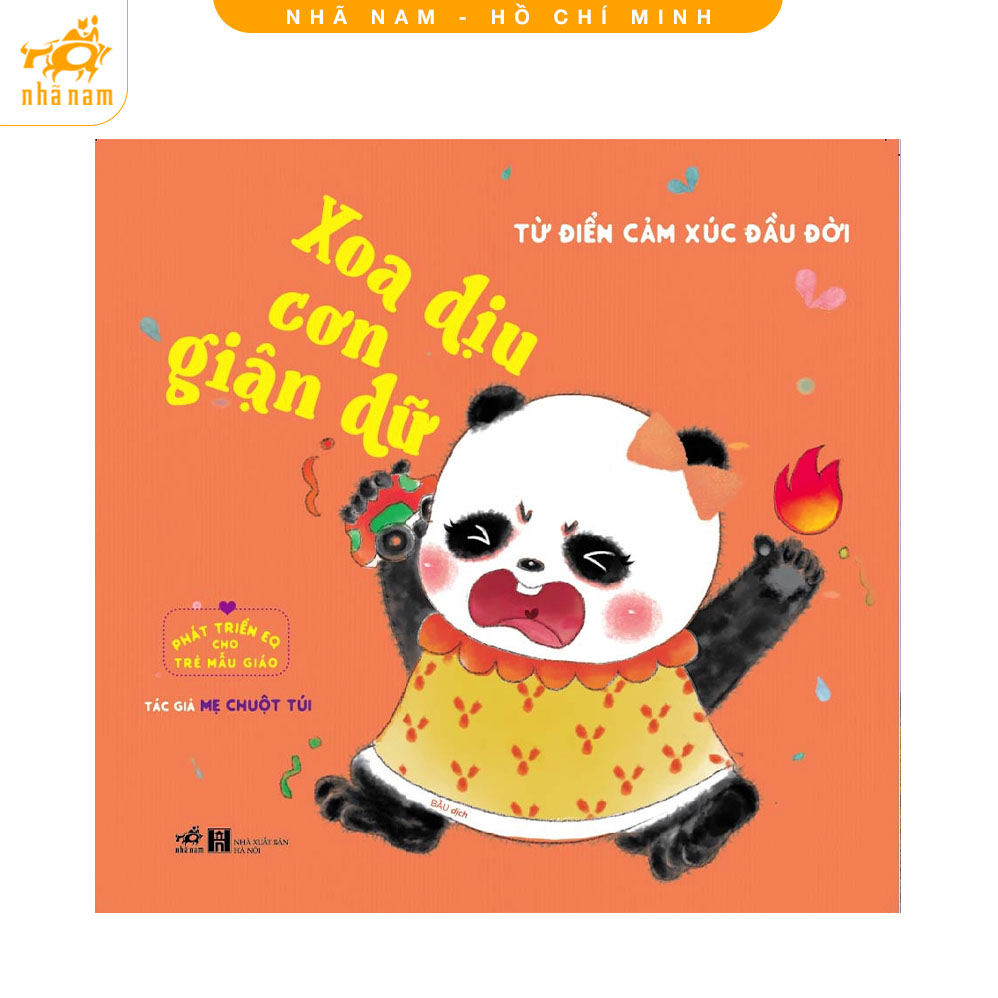 Sách - Từ điển cảm xúc đầu đời: Xoa dịu cơn giận dữ