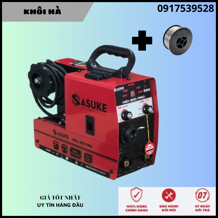 Máy hàn MIG 5 chức năng full bộ phụ kiện