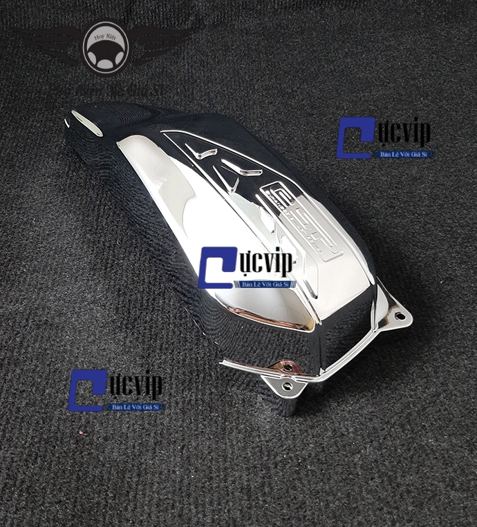 Ốp pô e vario 2015 - 2017, vario 2018 - 2020 , airblade 2016 - 2019, pcx 2014-2017, sh mode xi inox ms1853