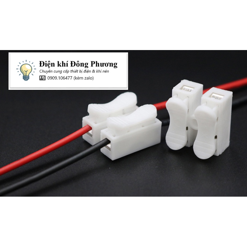 Đầu nối nhanh dây điện, cút nối dây điện ch2 ch3.