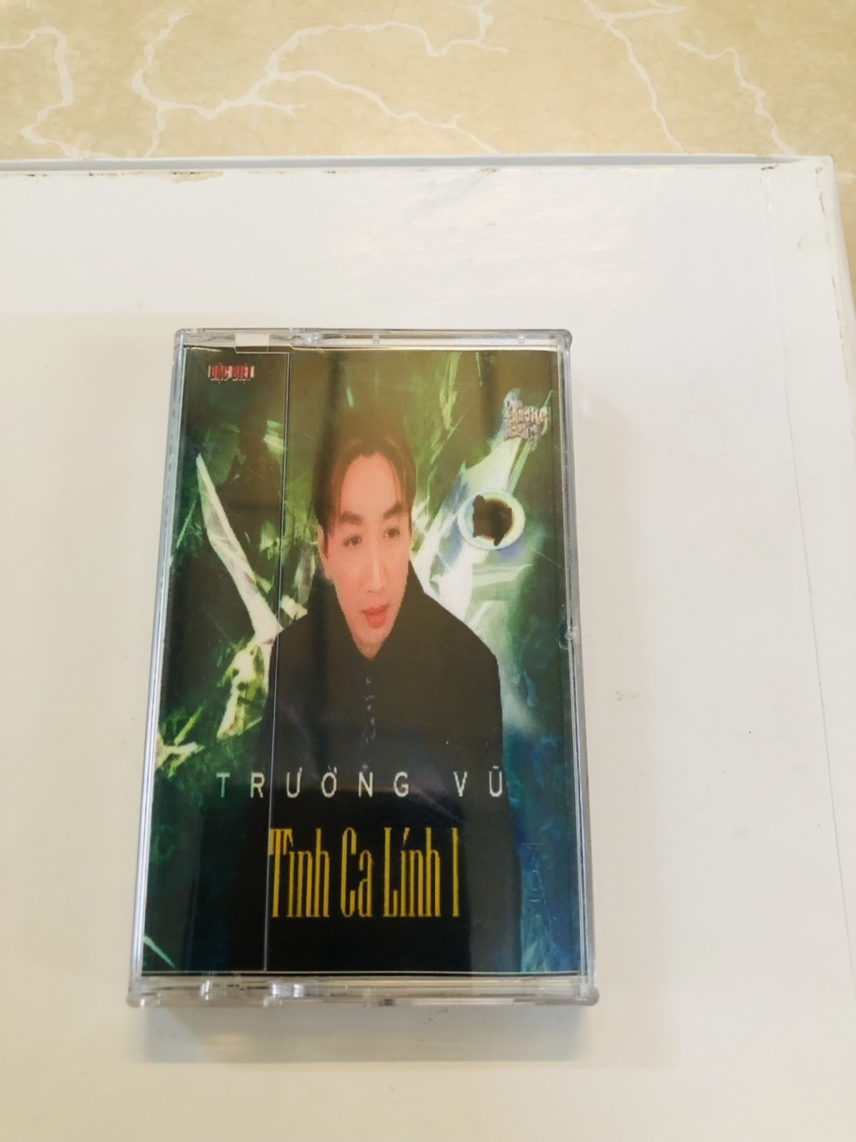 Băng cassette sony HF 90 phút mới nguyên thu nhạc trường vũ - tình ca lính