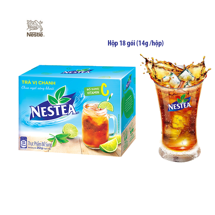 Trà chanh Nestea hộp
