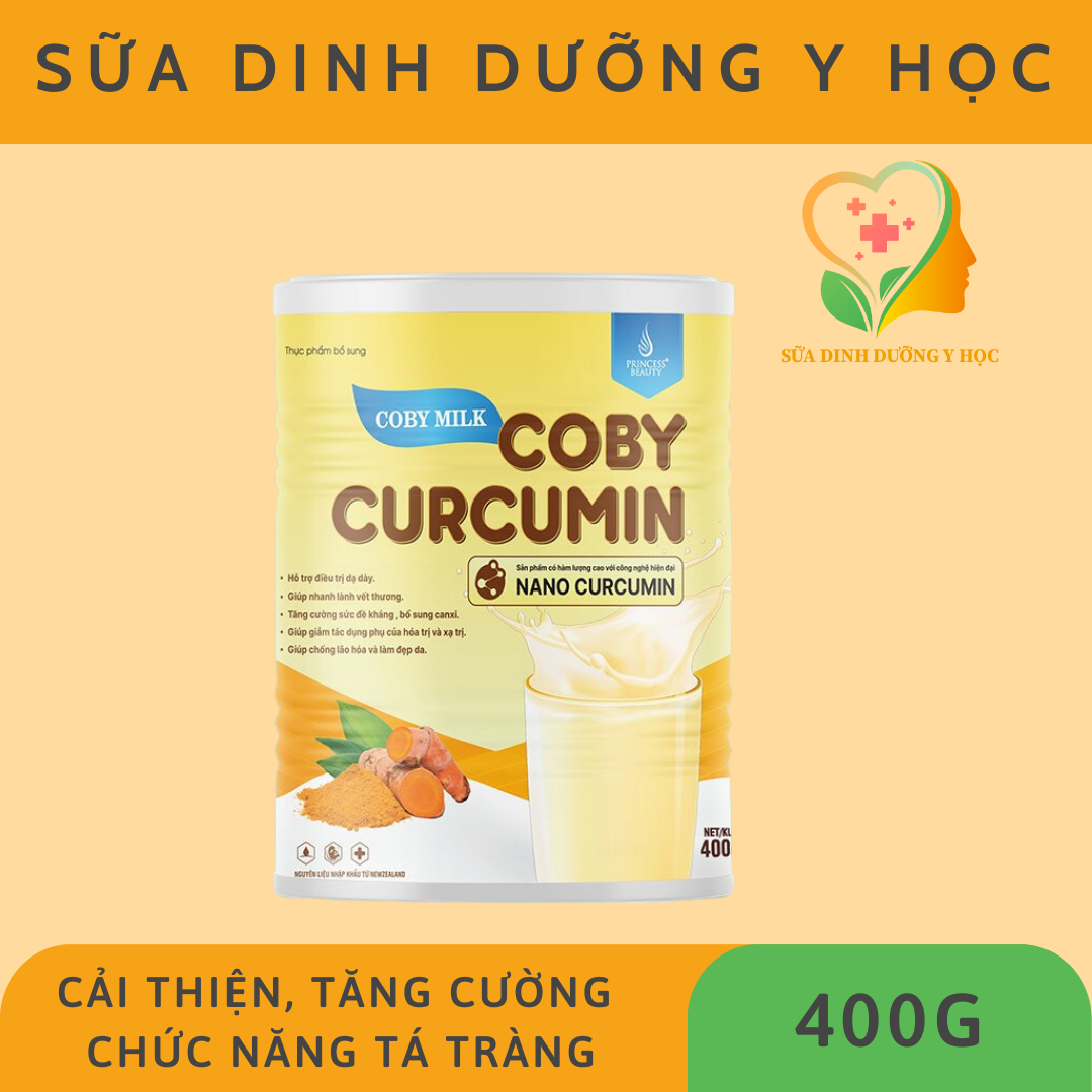 Sữa nghệ Nano Curcumin Coby Milk - Cải thiện