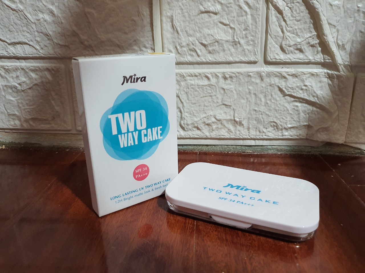 Phấn nén trang điểm siêu mịn Mira Two Way Cake 12g