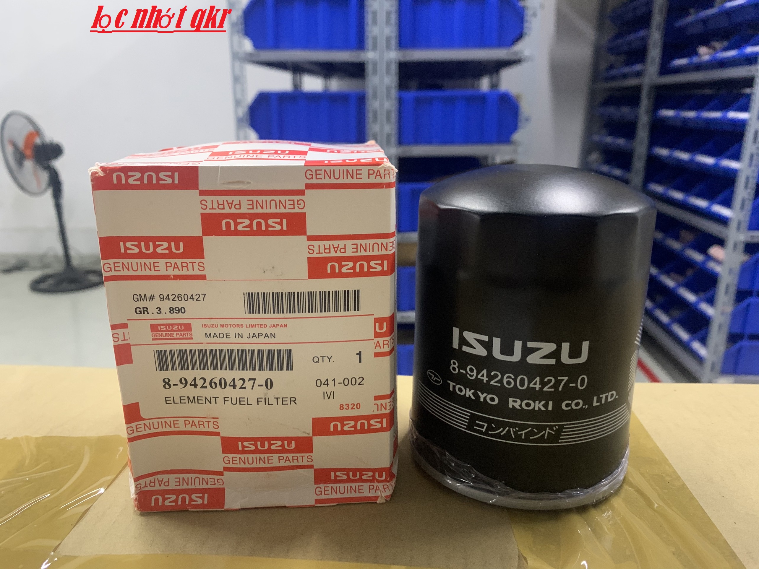 Lọc nhớt isuzu qkr / nlr isuzu