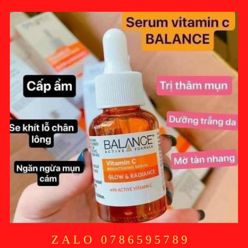 Serum Sáng Da, Mờ Thâm Balance Active Formula Vitamin C Brightening 30ml/ 60ml