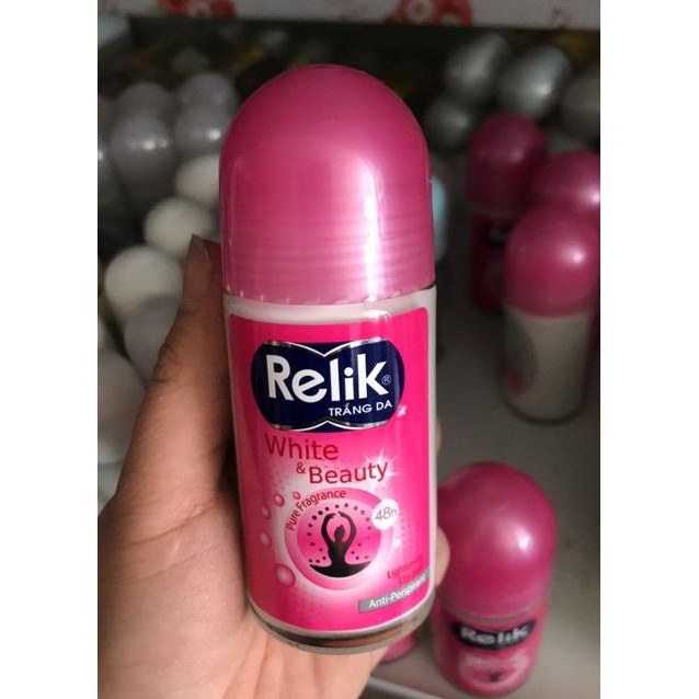 Lăn relik hồng 50ml