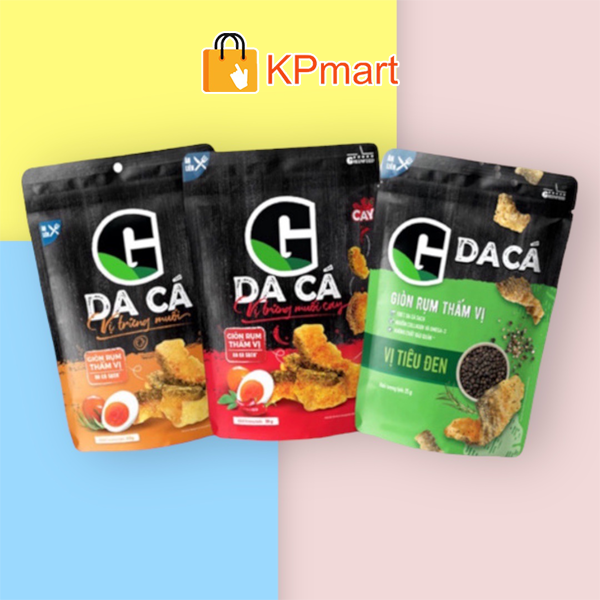 Da cá giòn rụm thấm vị G Kitchen 25g