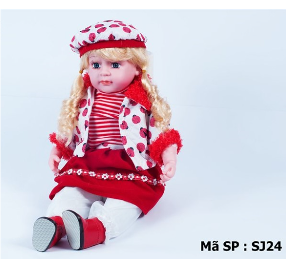 Túi bé mỹ -búp bê mỹ có nhạc - biết khóc hát nhạc- mở nhắm mắt- dài 55cm