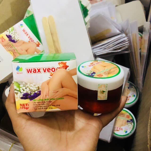 Tẩy lông mật ong chanh wax veo 175g