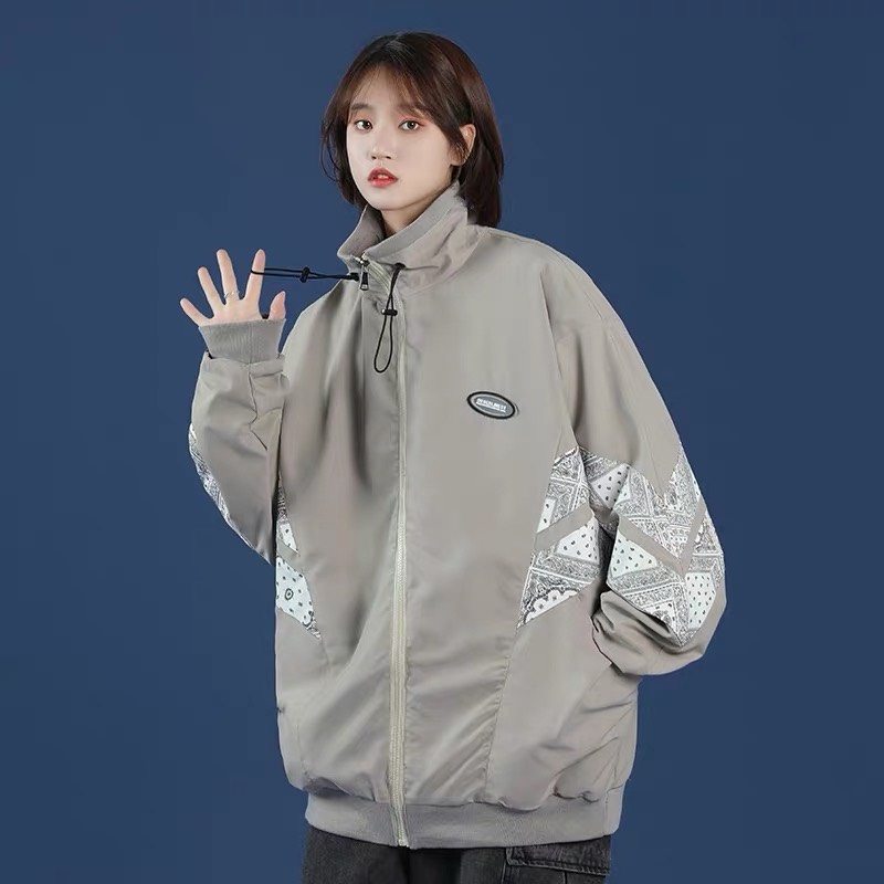 [HCM]ÁO KHOÁC NỮ FOM SIÊU RỘNG TAY CÁNH DƠI PHỐI VIỀN THỔ CẨM SIÊU PHONG CÁCH SKR