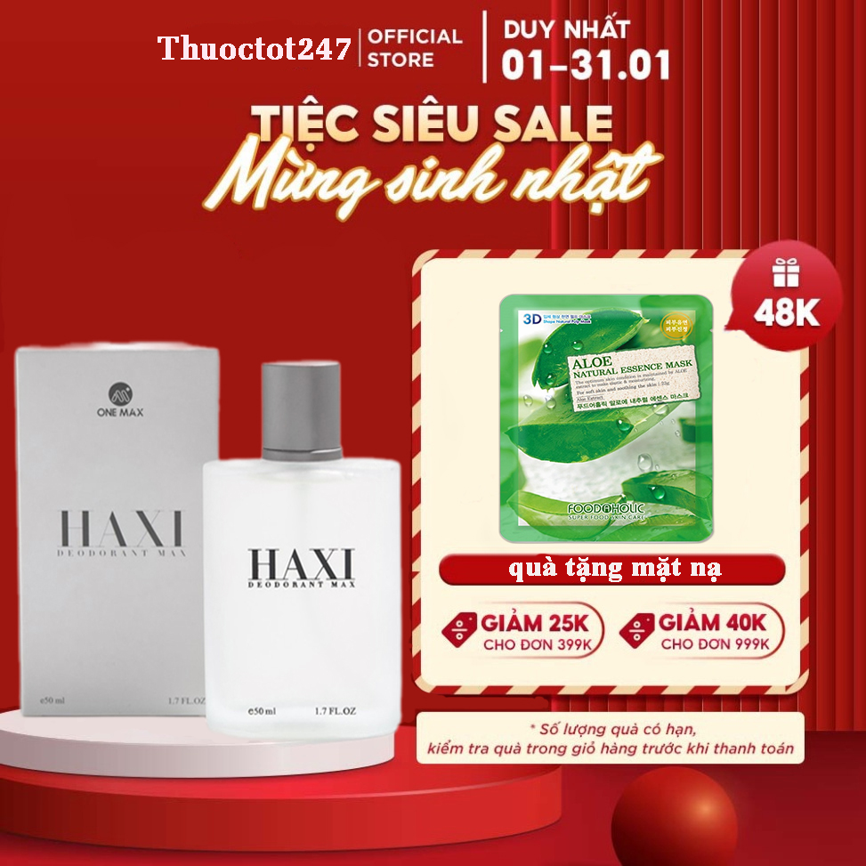 Xịt khử mùi cơ thể haxi