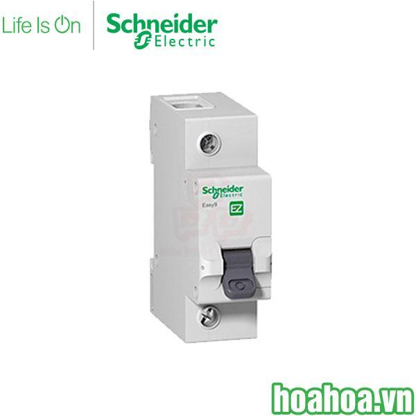 Cầu dao tự động, mcb, aptomat, cb tép easy9 40a 4.5ka 1p schneider electric