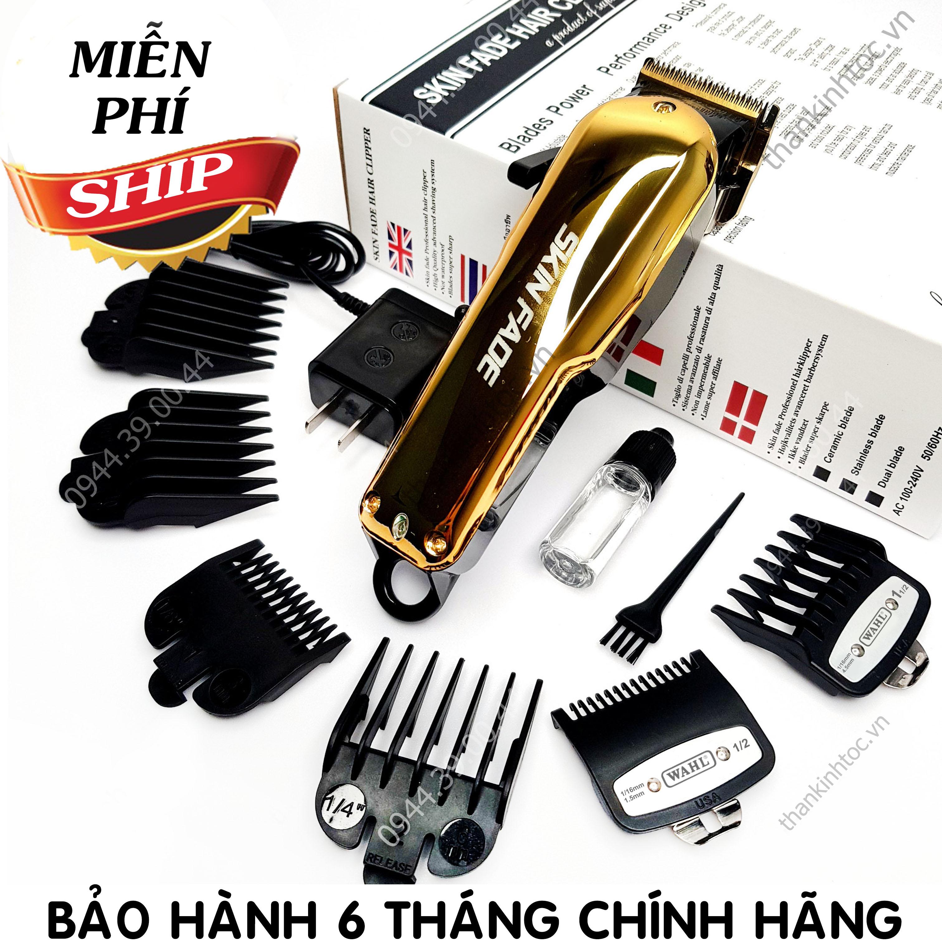 Tông đơ lưỡi kép vàng cắt tóc hớt tóc mạnh mẽ sắc bén 20w