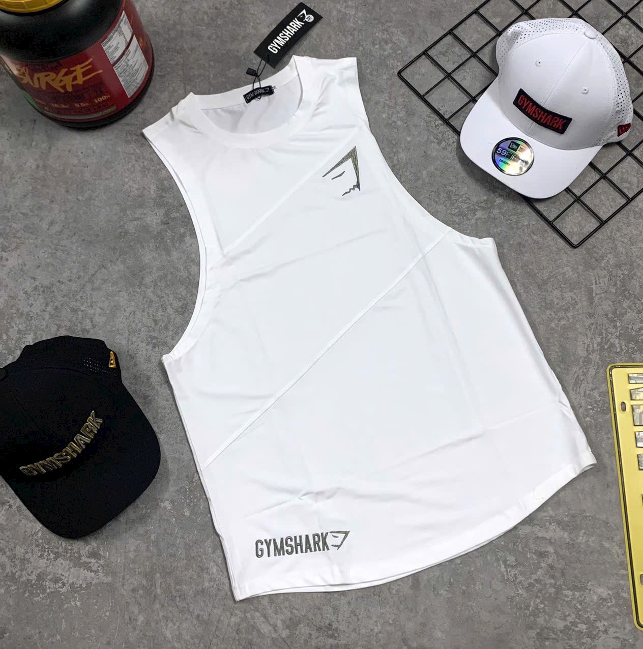 Áo tanktop gym nam thời trang áo ba lổ tập gym nam, thun lạnh co giản Menly Nam Tính nhanh khô