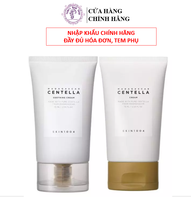 Kem Rau Má Skin1004 Madagascar Centella Cream 75ml