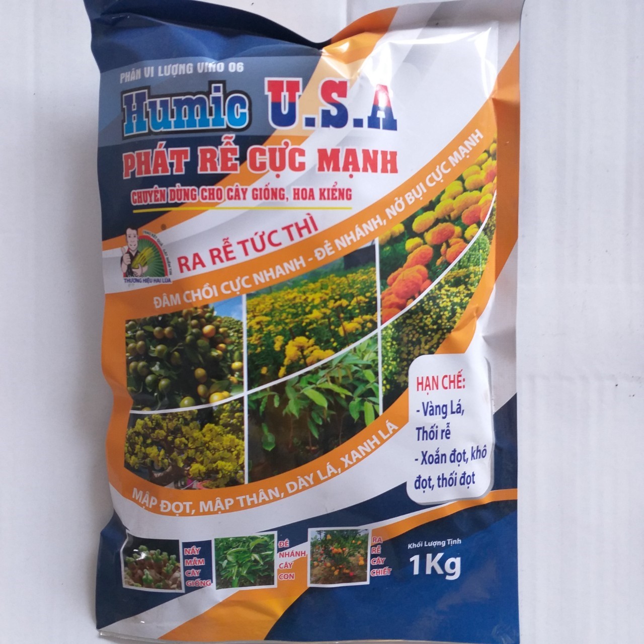 Phân bón humic usa phát rễ cực mạnh cao cấp - 1kg