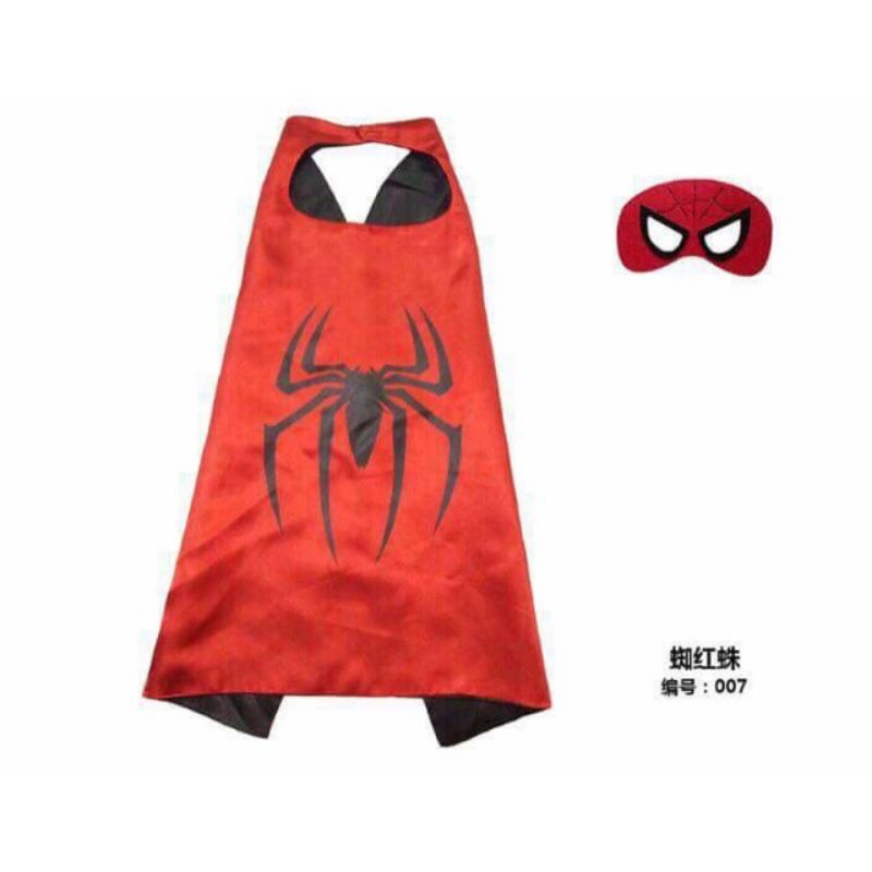 Áo choàng Người Nhện kèm mặt nạ cho bé trai
