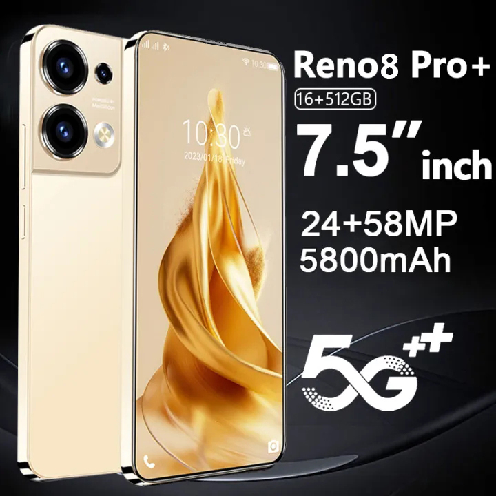 OPP0 Reno8 pro 7.5 inch Sản phẩm chính hãng Điện thoại 5G WiFi Điện thoại