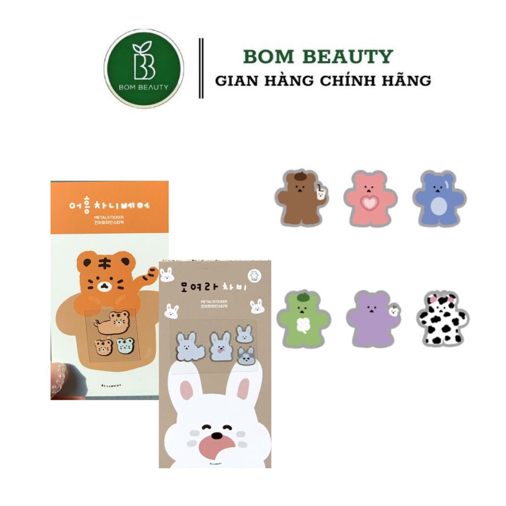 Miếng dán chắn sóng điện thoại Chanibear, miếng dán cản sóng điện từ Hàn Quốc