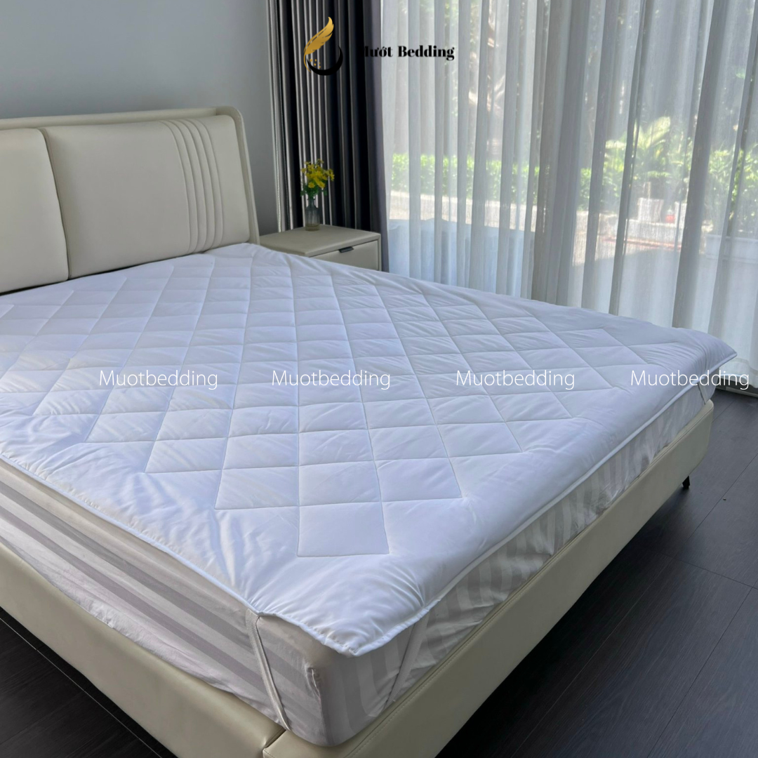 Tấm Bảo Vệ Nệm Chống Thấm Tuyệt Đối, mềm mịn Đầy đủ Kích Thước - Mướt bedding