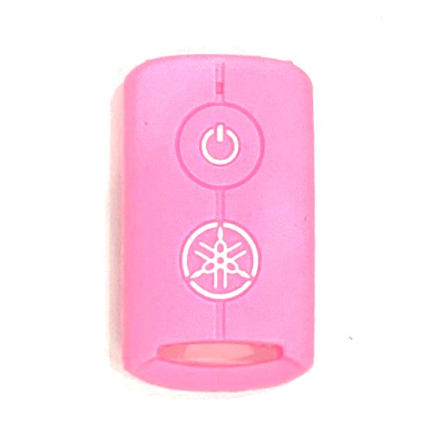 Vỏ silicone bọc chìa khoá smartkey YAMAHA Janus Grande màu hồng