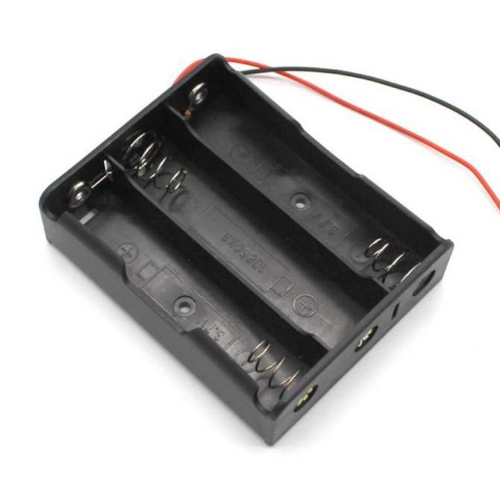 Hộp đế pin 18650 3pin